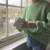 Advbridge aspen outfit winter Cashmere Crowned Cloak Knitted Pullover