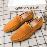 Advbridge Slip On Men Casual Shoes Comfortable Fashion Luxury Brand High Quality Suede Leather Slipper Loafers Summer Shoes