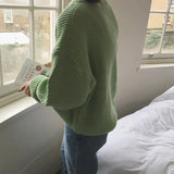 Advbridge aspen outfit winter Cashmere Crowned Cloak Knitted Pullover