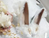 Advbridge kawaii girl tea party princess kawaii shoes pointed retro lace bowknot women shoes loli cosplay cos Japanese sweet lolita shoes