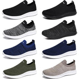 Advbridge Large Size Summer Without Lacing Men Sneakers Socks Men's Sport Shoes Mens Running   Sports Army Green Snickers
