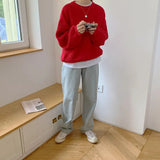 Advbridge aspen outfit winter Cashmere Crowned Cloak Knitted Pullover