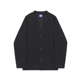 starboy outfit Pleated Cardigan Sweater Men's Fashionable Ins Loose Casual Coat Autumn Korean Style Men's All-Matching Top
