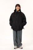 Advbridge Men‘s Wintern outfits fall outfits Hong Kong Style Retro Corduroy Cotton-Padded Coat Men's Winter Thickened Loose Japanese Couple Warm Cotton-Padded Coat Cotton-Padded Jacket Advbridge Men‘s Wintern outfits