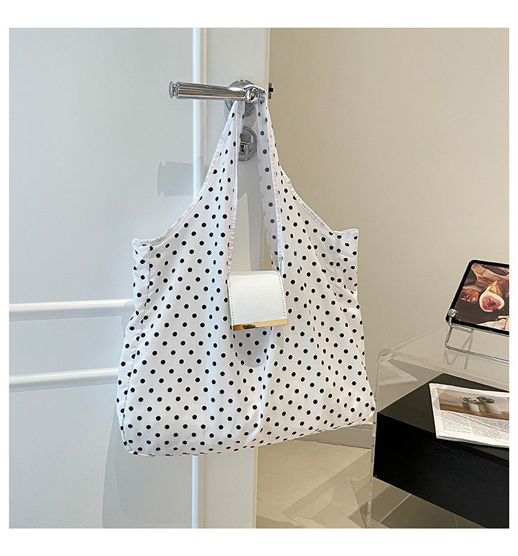 2-in-1 Vegan Leather Keychain & Foldable Tote Bag