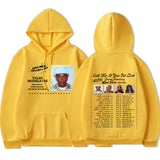 y2k American High Street Niche Hooded Sweater  Letter Printed Sweater Retro Street Men's and Women's Coat