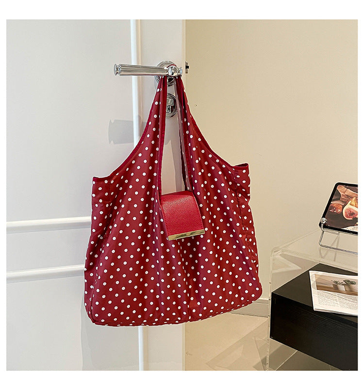 2-in-1 Vegan Leather Keychain & Foldable Tote Bag