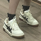 Advbridge fall shoes 2024 Putian High Version Neutral College Series Low-Top Men's and Women's Retro Thick Bottom Increased Autumn and Winter Casual Couple Sneakers