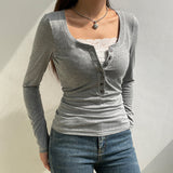 Advbridge aspen outfit winter Elena Fairycore Y2K Top