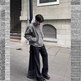 fall outfits men American Retro Short Suede Jacket Men's Cleanfit Three-Dimensional Stitching Long Sleeve Pioneer Jacket Fashion
