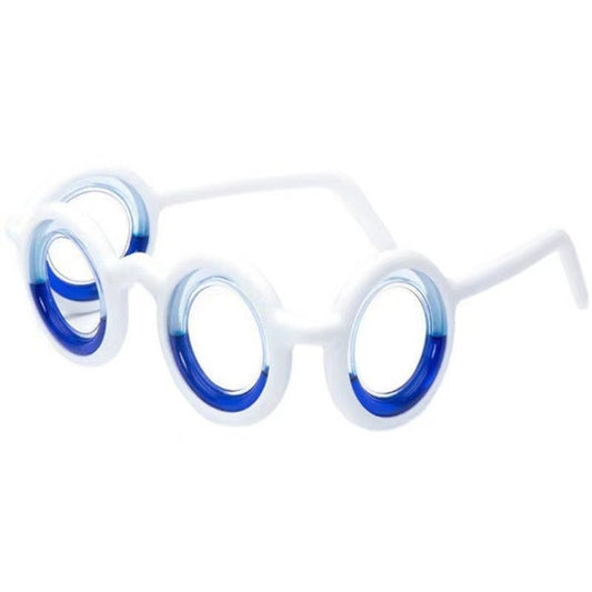 Anti- Motion Sickness Smart Glasses, Ultra-Light Portable Nausea Relief, Reduce Airsick Sickness Seasickness for Sport Travel Gaming, No Lens Liquid Glasses for Adults or Kids