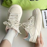 ADVBRIDGE  -  Men’s Trendy Skate Shoes– Cool Street Style, Retro American Design, Thick Sole, Casual & Multipurpose