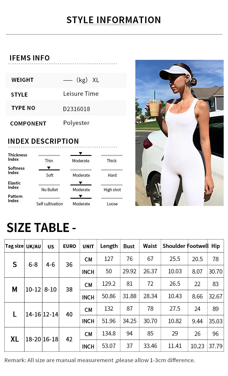 Advbridge Outdoor Sports Women's Wear White Jumpsuit New High-end Sports Fabric Vest Jumpsuit for Spring/summer Can Be Customized