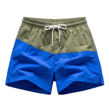 ADVBRIDGE  -  Shorts Cropped Pants Men's Straight Pants Color-blocked Beach Pants Loose Quick Dry Pants Casual Pants Men