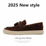 ADVBRIDGE  -  New Style Running Shoes Summer High-Quality Four Seasons Leather Casual Agan Shoes Versatile Sneakers39-44 Lightweight Men'