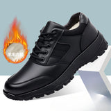 Advbridge New Platform Cow Leather Casual Sneakers for Men Designer Autumn Winter Cotton Black Outdoor Men's Sports Shoes Zapatos Hombre