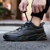 Advbridge Men Shoes New Leather Casual Shoes for Men Winter Autumn Sneakers Men Waterproof Lightweight Tenis