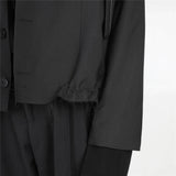 Advbridge Short Style Jacket with YAMAMOTO-Style Light Mature Dark Spring Summer Coat Men s Casual Suit
