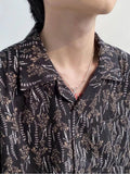 Advbridge Hawaiian Shirts Men Handsome Temperament Daily Summer Half Sleeve Print Pocket American Style Male Breathable Casual Tops
