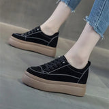 Advbridge High on Platform Shoes for Women Spring Autumn Woman Footwear Wedge Light Daily Routine Quality Sale Offers Walking Korean A H