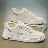 ADVBRIDGE  -  New Breathable White Shoes for Men, Trendy and Versatile Thick soled Sports and Leisure Shoes, Board Shoes, Trendy Shoes