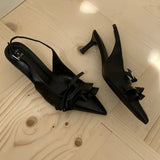ADVBRIDGE  -  Designer Brand High Heels Ladies Summer New Shallow Elegant Dress Shoes Sexy Pointed Toe Pumps Women Sandals Zapatos De Mujer