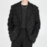 Advbridge 2024 -Style Spring Men s Suit Jacket Japanese Style Darkness Casual Blazer Tassel Suit Coat