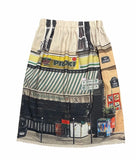 Advbridge Street Personality Y2k Skirts Print Lace Casual Women's Clothing Korean Fashion Faldas Para Mujeres Slimming Half Skirt