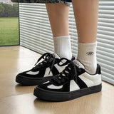 ADVBRIDGE  -  Autumn New Retro Niche Designed Casual Shoes for Men's Fashion Trend Versatile Comfortable Low Top Lace Up Chunky sneakers