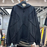 Advbridge Reverse design process solid color hoodie
