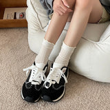 ADVBRIDGE  -  Retro Casual Shoes Women Spring New Edition Embroidered Design Versatile Sports Leisure Comfortable Lightweight sneakers