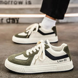 ADVBRIDGE  -  Autumn New Fashion Trend Casual Sports Single Shoes for Men Low Top Comfortable Versatile Non Slip Lace Up Chunky sneakers