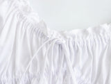 ADVBRIDGE  -  Women's Bow Decorated Poplin Camisole Official Store Women's 2000s Tops Clothing Youth Tops Corsets