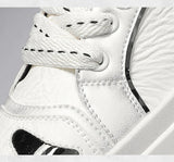 ADVBRIDGE  -  Men's White Shoes Spring Autumn New Outdoor Non Slip Comfort Platform Sneakers Height Increase Fashion Lace Up Casual Shoes