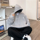 Advbridge Cardigan Hoodie Men Spring Autumn New Fashion Brand Ins Trend Hooded Coat Port Wind Loose Large Size Y2k Zip Sweatshirt Top Tide