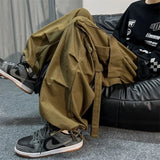 Advbridge  Black Cargo Pants for Men Oversize Cargo Trousers Male Green Loose Casual Japanese Streetwear Hip Hop Pocket Big Size