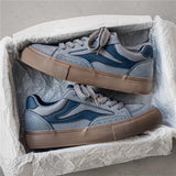 ADVBRIDGE  -  Low-Top Three-Time Vulcanized Board Shoes Student Bread Shoes Summer Breathable Season Comfortable Sneaker Breathable Comfor