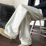 ADVBRIDGE  -  Spring Casual Pants Men Fashion Oversized Wide Leg Pants Men Streetwear Loose Sweatpants Mens Sports Pants Male Trousers M-3XL
