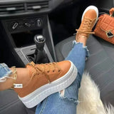 Advbridge Ladies Lace-up Casual Women's Sneakers Autumn Winter Zapatillas Mujer Trainers Leisure of Female Shoes Platform Women Shoes