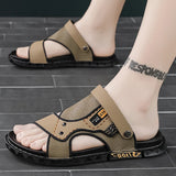 ADVBRIDGE  -  New Men's Summer Sandals Outdoor Non-Slip Mountaineering Hiking Shoes Men Beach Slippers Casual Wear Resistant Sports Shoes