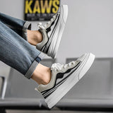 ADVBRIDGE  -  Men's Sneakers with Vulcanized Vulcanization, A New and Trendy Design, Are Versatile and Anti-slip Throughout The Four Seasons