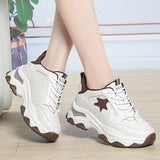 Advbridge Leisure Retro Breathable Platform Sneakers Women Summer 2024 New Fashionable Versatile Round Toe Soft Sole Causal Shoes