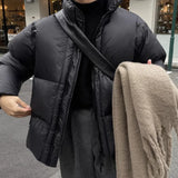 Advbridge Winter Jacket Men Warm Fashion Oversized Thickened Down Jacket Men Clothes Streetwear Korean Loose Thick Short Coat Mens Parker