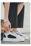 ADVBRIDGE  -  White Men Sneakers Breathable Skateboarding Shoes Outdoor Mens Walking Running Shoes Couple Lightweight Casual Shoes