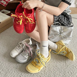 ADVBRIDGE  -  Women's Sports Casual Shoes New Summer Fashion Trend Retro Style Comfortable Versatile Flat Shoes Mesh Breathable Sneakers