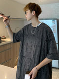 ADVBRIDGE  -  New Arrival Fashion Hip Hop Fashion Casual Leisure T Shirt Men Harajuku T-Shirts Korean Style Solid Color Tees Tops 2025 Q93