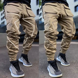 Advbridge Men's Cargo Pants Techwear Multi Pocket White Male Trousers Multipockets Sports Joggers Summer Stacked High Quality Aesthetic