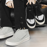 ADVBRIDGE  -  New Men’s Fashion Sneakers– Hong Kong Style, Chunky Sole, Height Increase, Breathable, Daily Commute & Sports