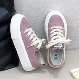 ADVBRIDGE  -  Women's Casual Canvas Sneakers Thick Sole Summer Autumn Trendy Versatile Leisure Sports Shoes Comfortable All-Match Style