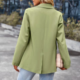 Advbridge Casual Cardigan Women's Loose Blazers Solid Color Autumn and Winter All-Match Coat Professional Suit for Female New Design